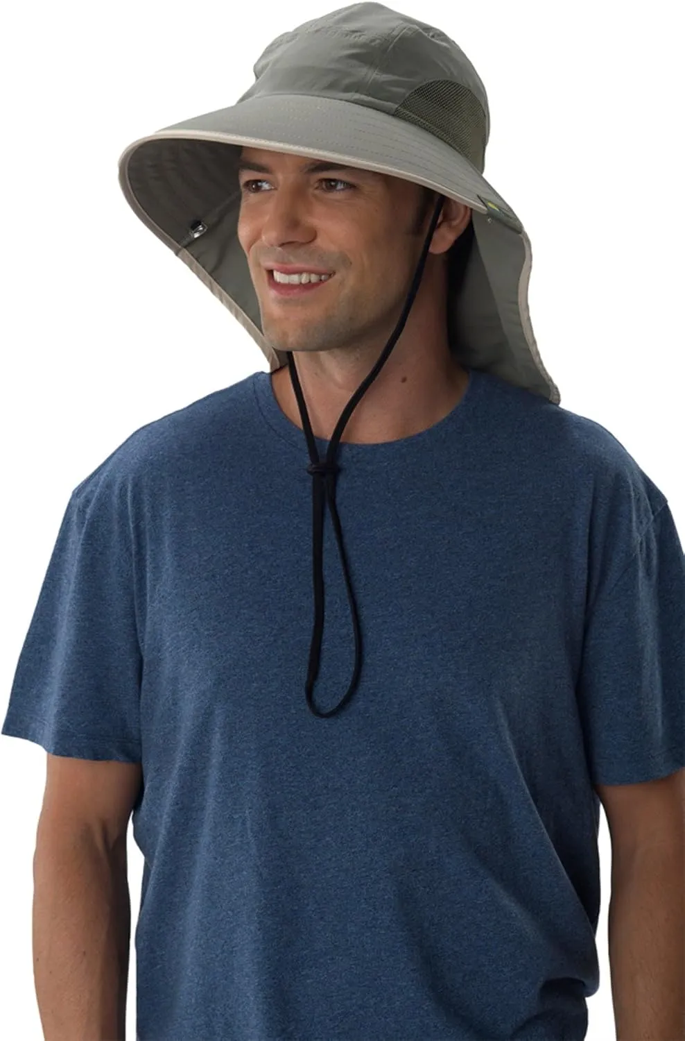 Sun Protection Zone Unisex Lightweight Adjustable Outdoor Floppy Sun Hat (100 SPF, UPF 50 )