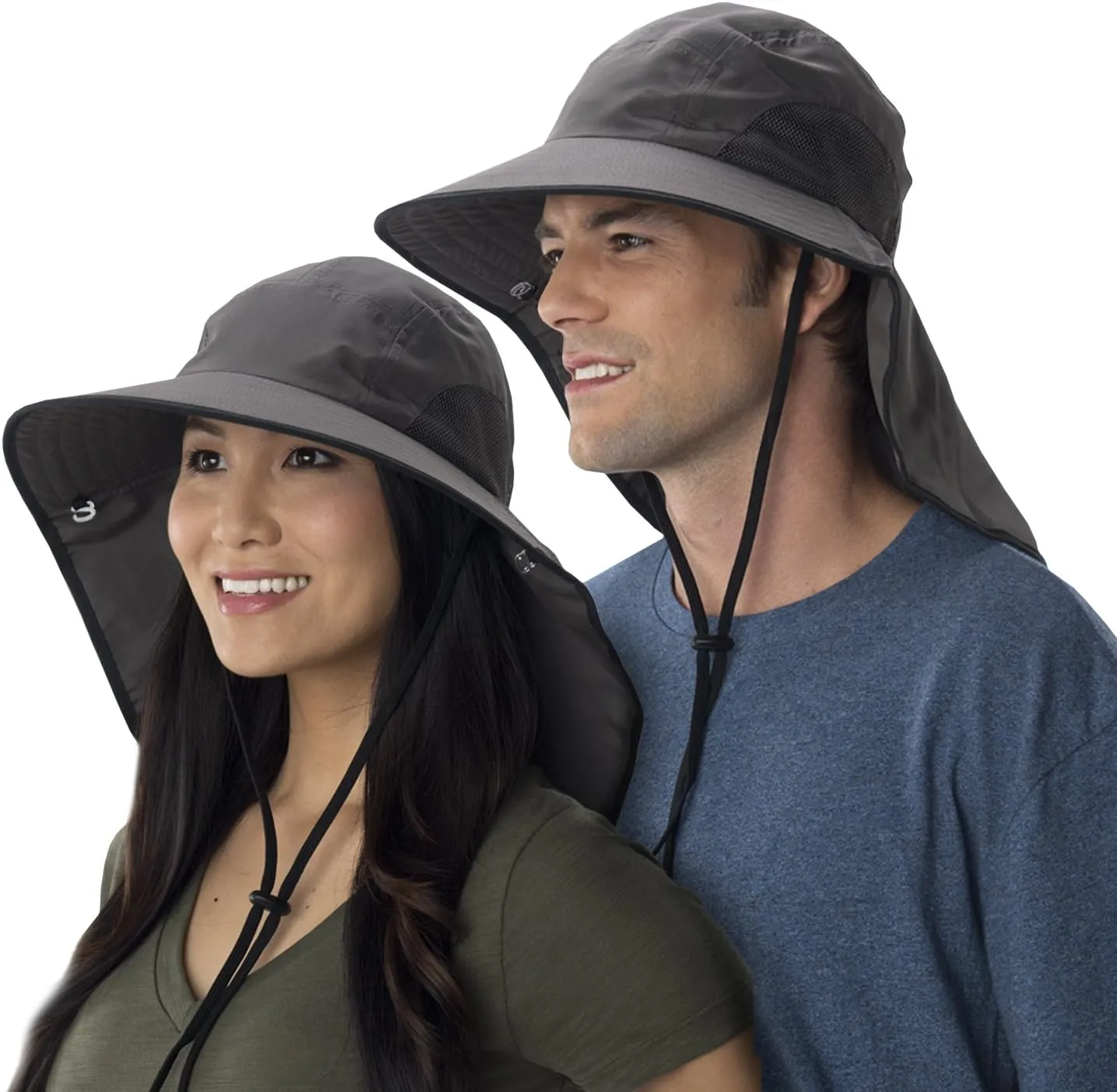 Sun Protection Zone Unisex Lightweight Adjustable Outdoor Floppy Sun Hat (100 SPF, UPF 50 )