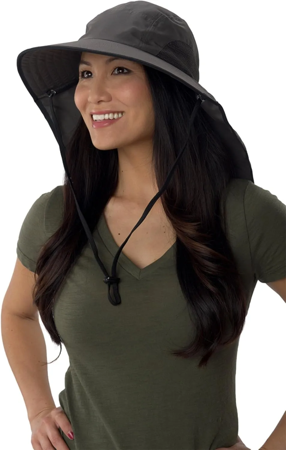 Sun Protection Zone Unisex Lightweight Adjustable Outdoor Floppy Sun Hat (100 SPF, UPF 50 )