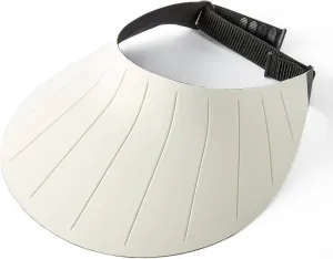 Sun Visor Hat for Women & Men 4" Wide Brim Golf Beach Simplicity Foldable Roll-up Ponytail Hat with Hook & Loop Closure