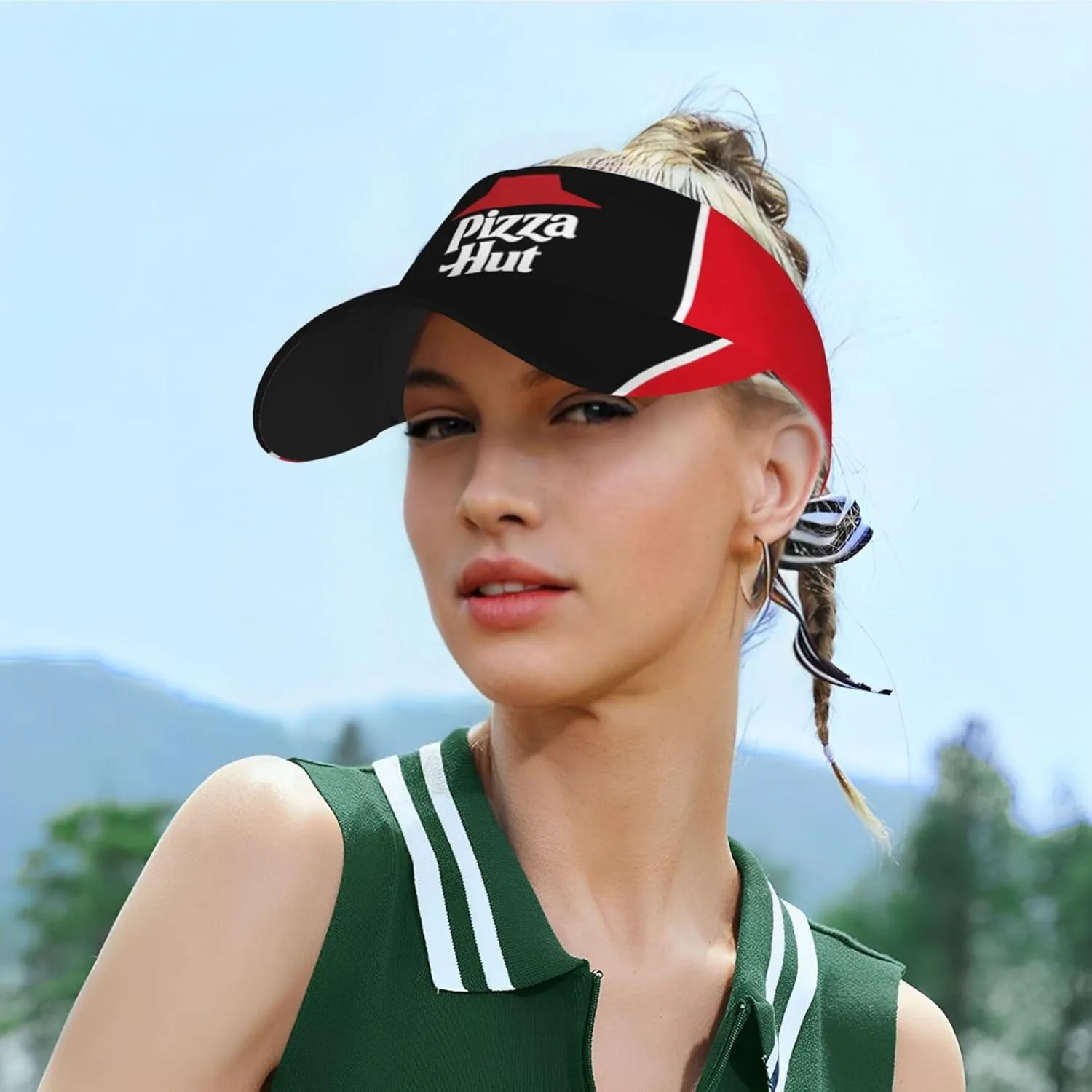 Sun Visors Hats Sports Sun Hats Ball Caps Empty Top Baseball Cap for Men Women Adults Tennis Golf Summer Beach Pool