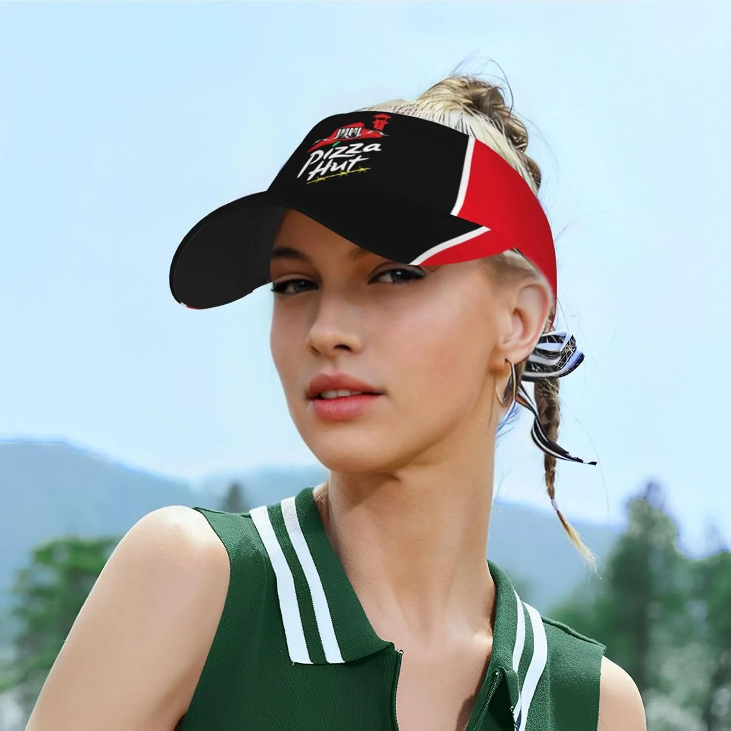 Sun Visors Hats Sports Sun Hats Ball Caps Empty Top Baseball Cap for Men Women Adults Tennis Golf Summer Beach Pool