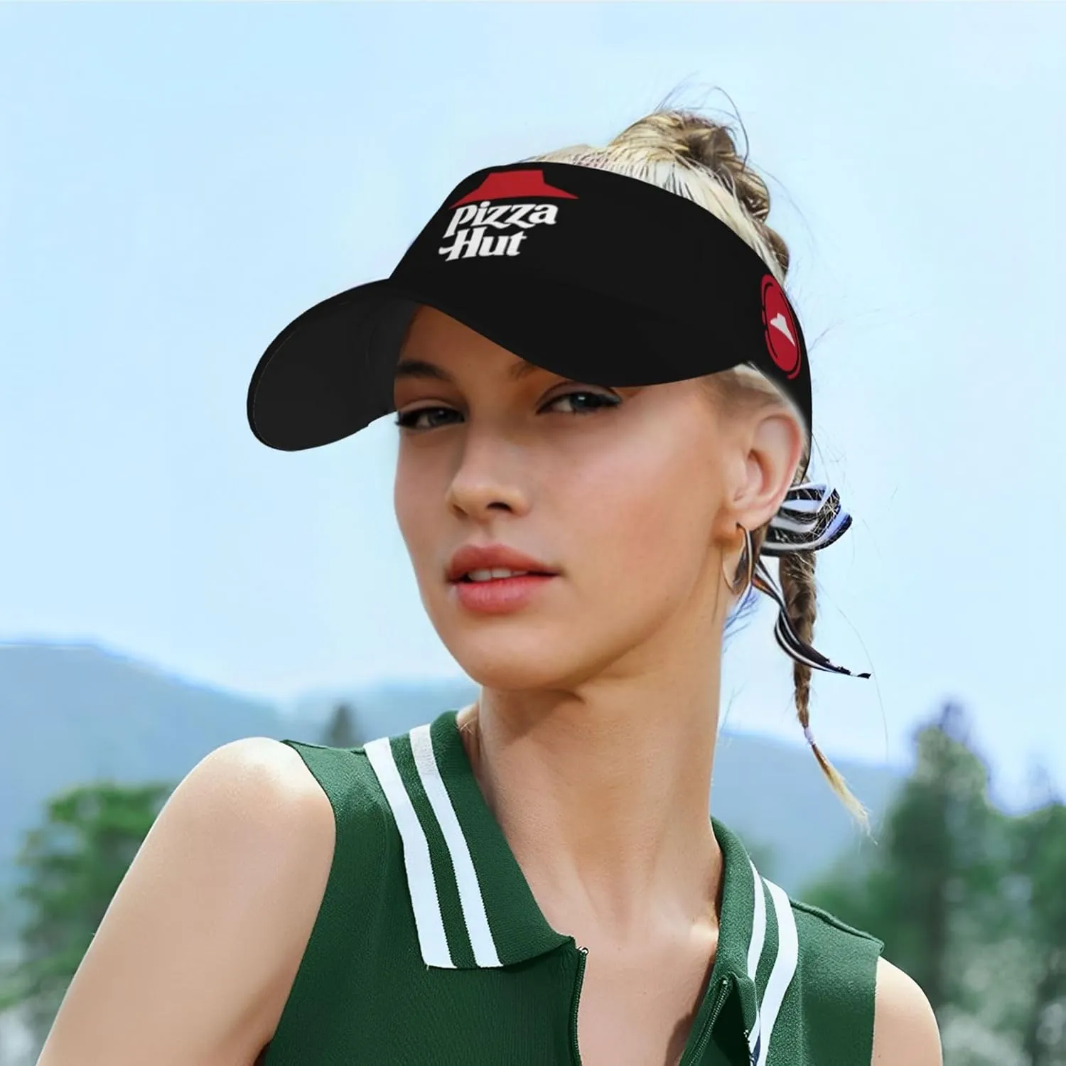 Sun Visors Hats Sports Sun Hats Ball Caps Empty Top Baseball Cap for Men Women Adults Tennis Golf Summer Beach Pool