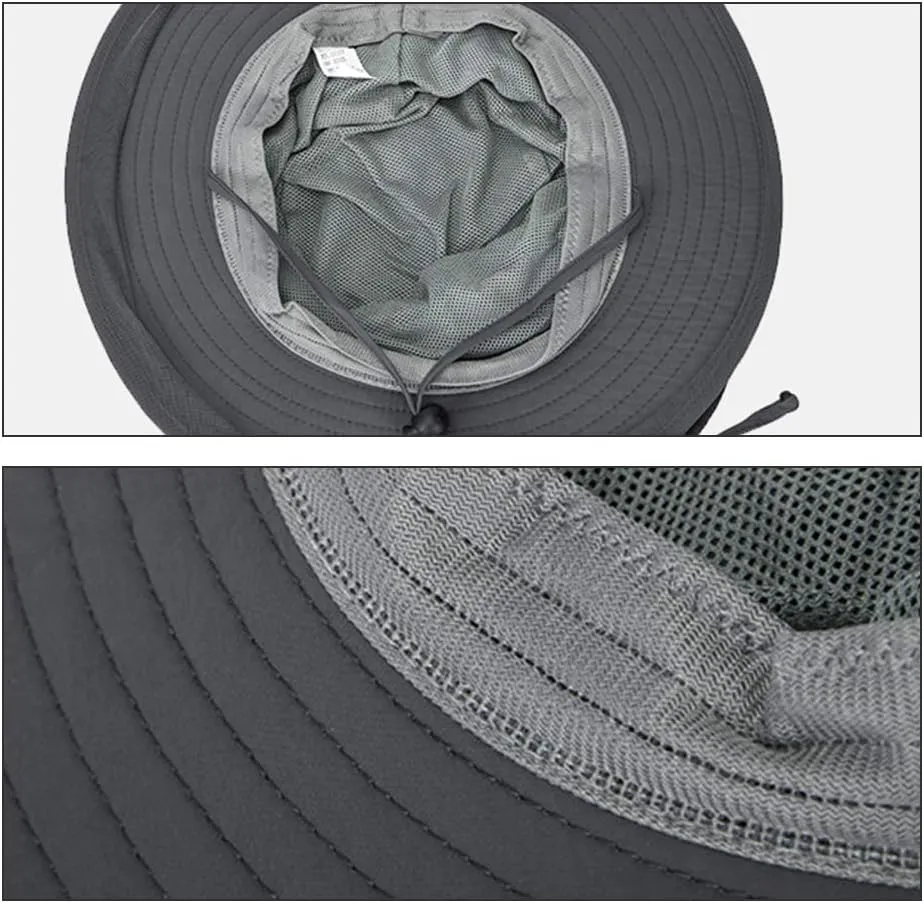 Surblue Head Net Hat Outdoor Fishing Hiking Sun Cap Neck Face Flap Protect Hat UPF50 