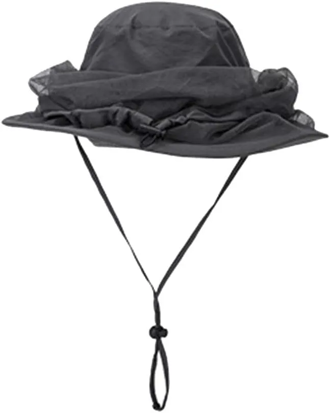 Surblue Head Net Hat Outdoor Fishing Hiking Sun Cap Neck Face Flap Protect Hat UPF50 