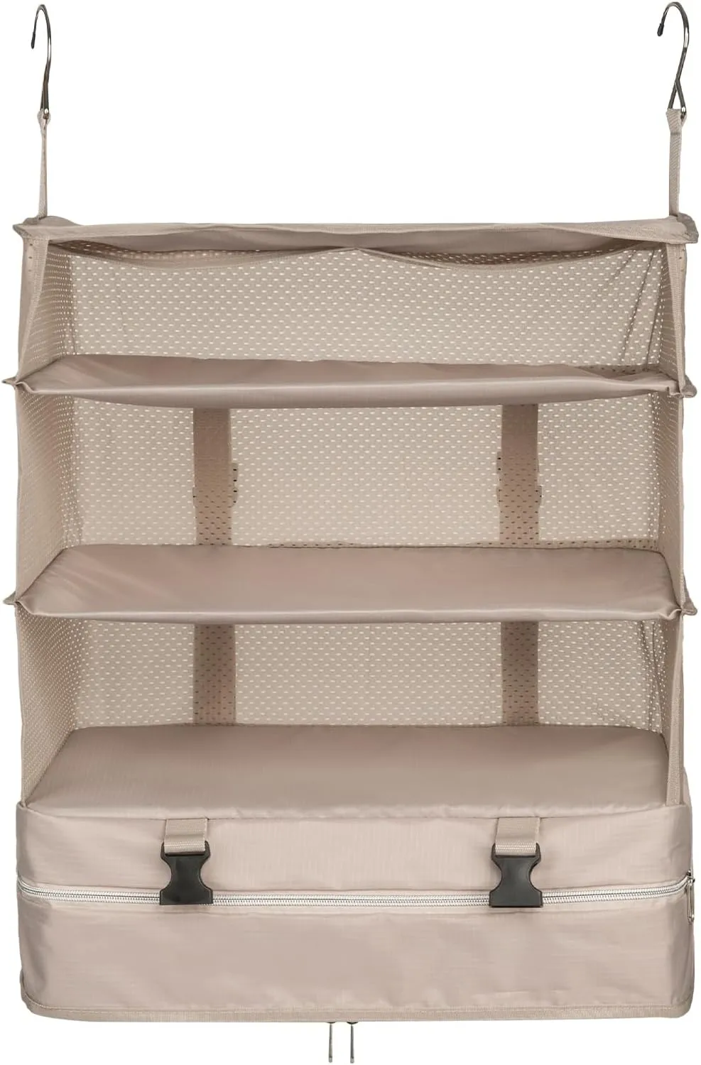 TABITORA Portable Hanging Travel Shelves Bag Packing Cube Organizer Suitcase Storage Large Capacity