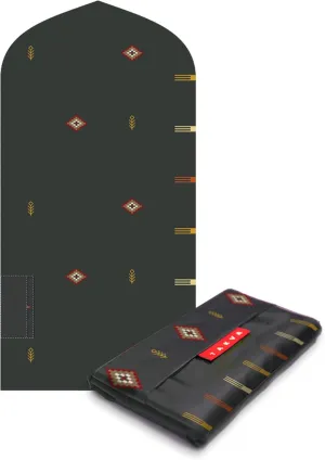 TAKVA The Pocket Sejadah Limited Edition | Portable Waterproof Prayer mat, Muslim Gift, Ramadan Present, Islamic Gift, eid Gift, Travel Prayer mat (Design in Japan, Made in Turkey) (Kilim)