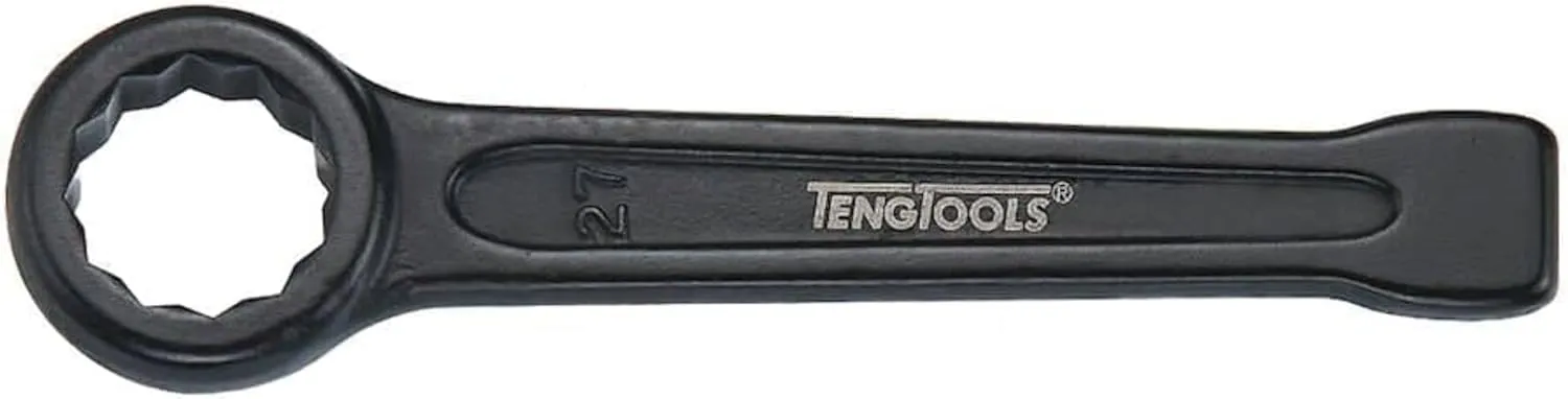 Teng Tools 30mm Box End Ring Type Impact Slogging/Slugging/Flogging Wrench -903030, Silver