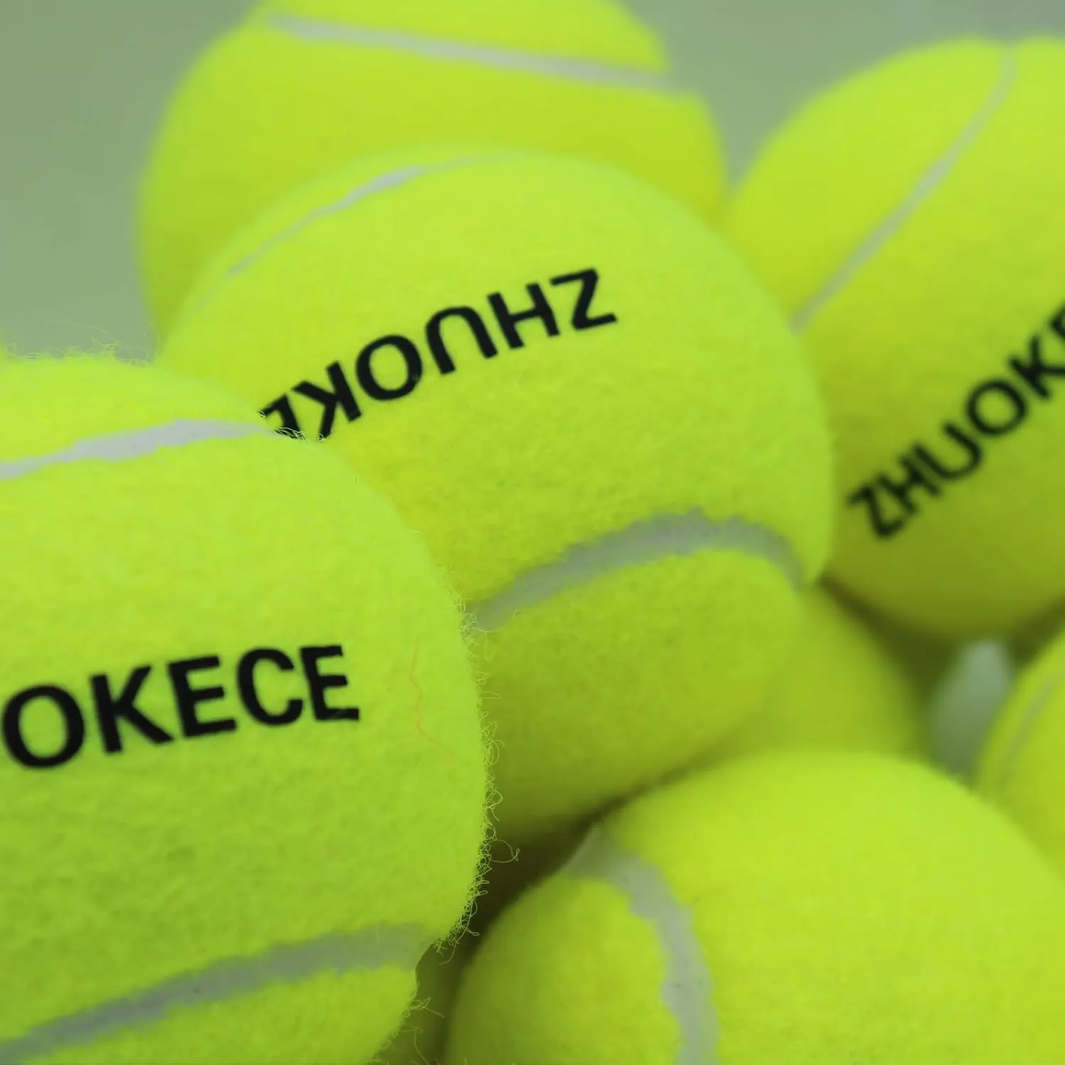 Tennis Balls, 18 Pack Training Tennis Balls Practice Balls with Mesh Bag for Easy Transport, Pet Dog Playing Balls, fit for Beginner Training Ball