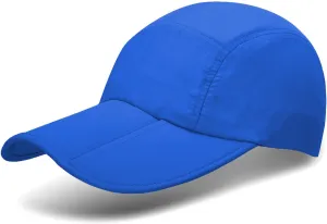 Therma Pro UPF 50  Foldable Baseball Cap Sun Protection Quick Dry Portable Hats for Men or Women