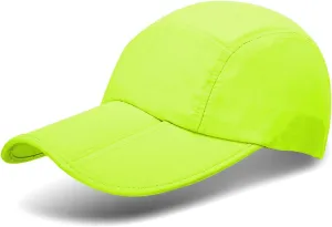 Therma Pro UPF 50  Foldable Baseball Cap Sun Protection Quick Dry Portable Hats for Men or Women