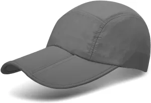Therma Pro UPF 50  Foldable Baseball Cap Sun Protection Quick Dry Portable Hats for Men or Women