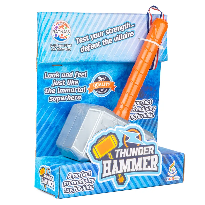 Thunder Hammer Toy | Pretend Play Toy Weapon (4-6 Years)