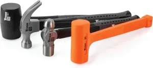 Titan 63134 4-Piece 16oz Hammer Set | Includes 16oz Claw Hammer, 16oz Rubber Mallet, 16oz Dead Blow Hammer, and 16oz Ball Peen Hammer