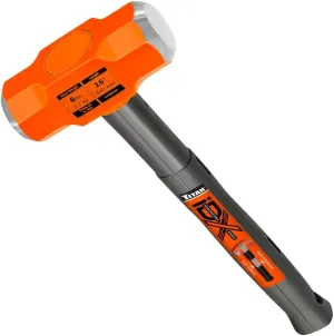 Titan iDX 63616 6lb Indestructible Sledge Hammer, 16-Inch Handle