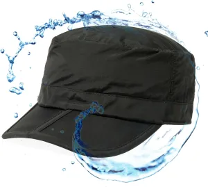 TOP-EX XL XXL Waterproof & UV50  Army Cap w/Foldable Brim & Card Pocket 61-65CM