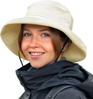 TOP-EX XL/XXL Women’s Wide Brim Bucket Sun Hat with Ponytail Hole UPF 50 Summer Packable Sunhat for Travel Beach Outdoor