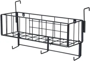 Tough 1 Hanging Bridle Rack with Basket