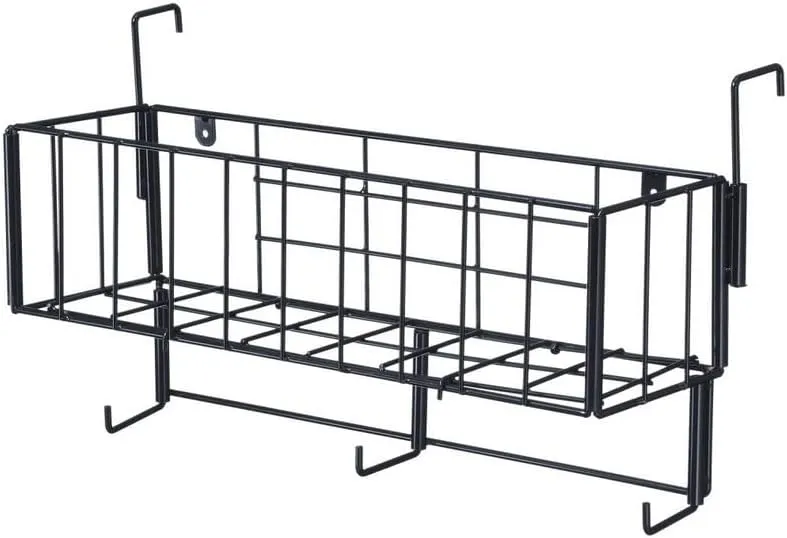 Tough 1 Hanging Bridle Rack with Basket