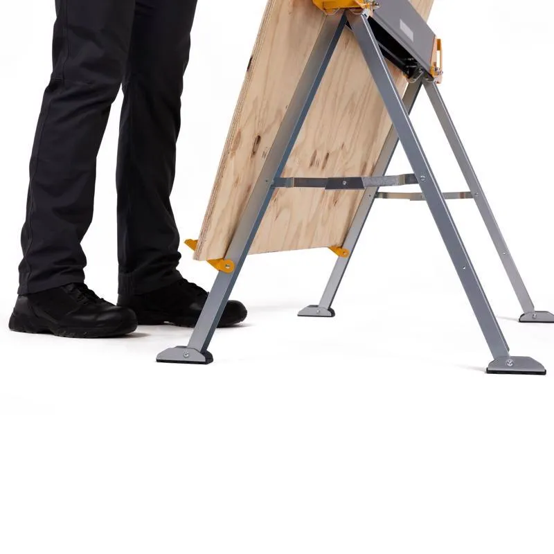 ToughBuilt 28.82 in. H X 41.54 in. W X 26.57 in. D Folding Sawhorse 1100 lb. cap. 1 pc