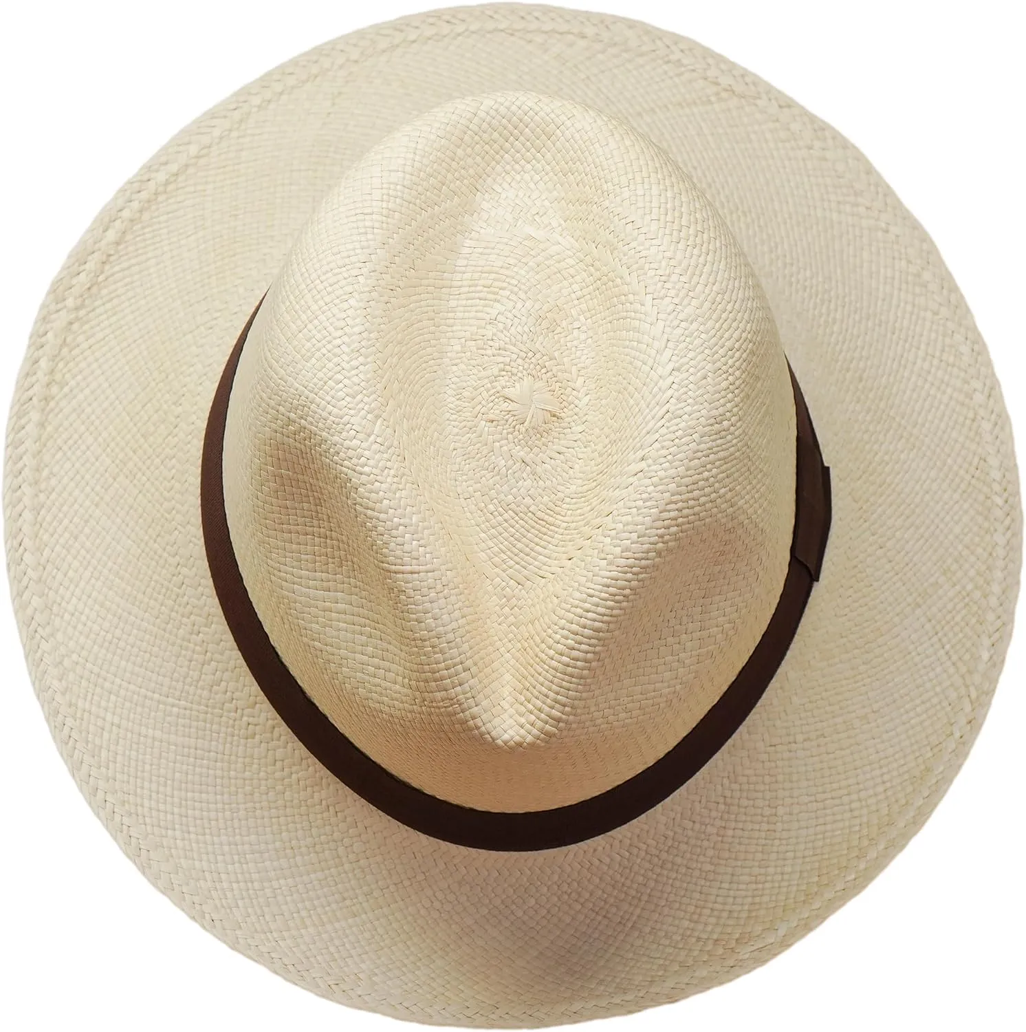 Traditional Foldable Genuine Panama Hat - Handmade in Ecuador - Rollable