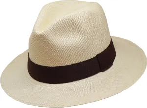 Traditional Foldable Genuine Panama Hat - Handmade in Ecuador - Rollable
