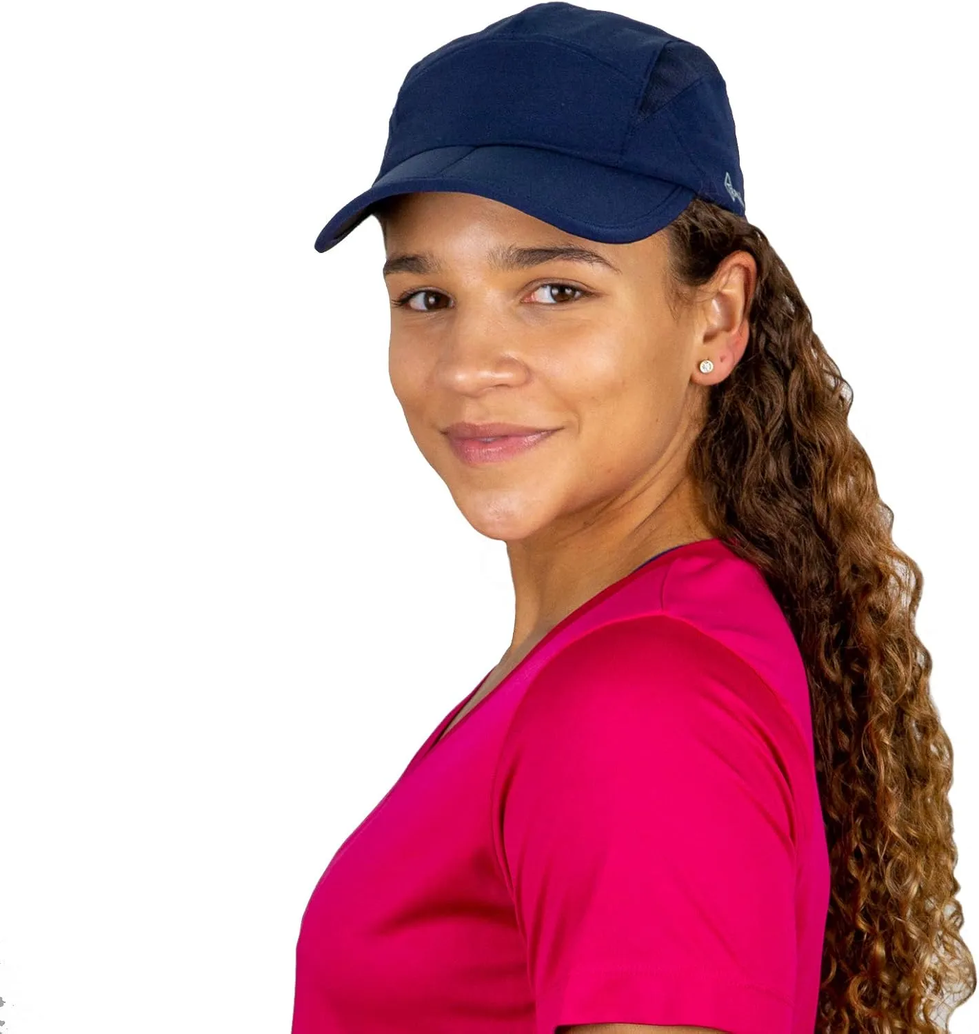 TrailHeads Folding Bill Running Hat for Women | Summer Cap with UV Protection