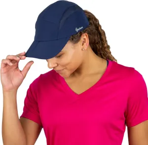 TrailHeads Folding Bill Running Hat for Women | Summer Cap with UV Protection