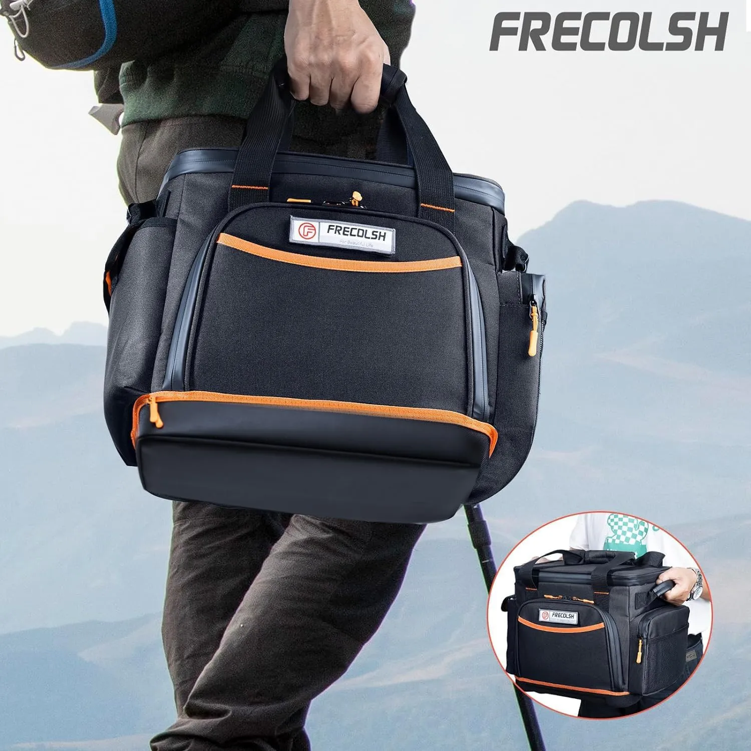 Travel Carrying Case Compatible with Jackery Explorer 1500, Portable Power Station Storage Case with Water- proof Bottom and Pocket for Jackery Accessories Solar Generator, Storage Bag Only