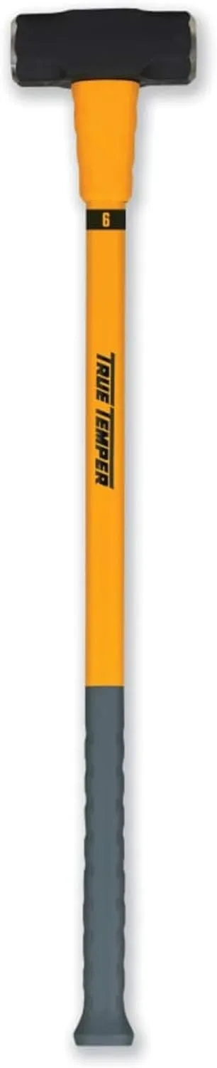 True Temper 20184700 Toughstrike Sledge Hammer, 6-Pound