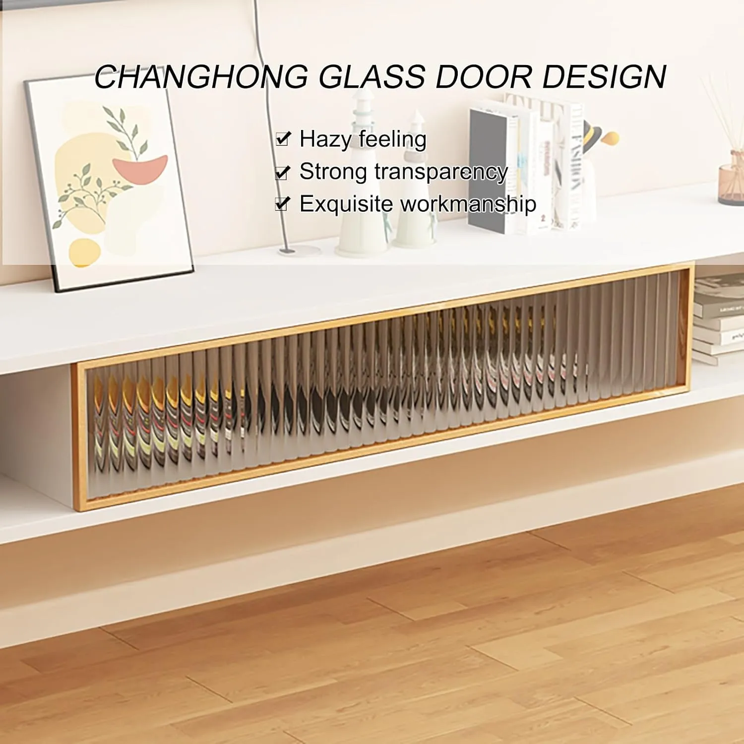 Tv Cabinets, Media Console Table for Living Room Bedroom, Modern TV Stand with Storage, Entertainment Center with Storage, for Living Room Bedroom,140 * 24 * 20cm/55.1 * 9.4 * 8in
