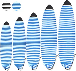 UCEDER Surfboard Sock Cover,Lightweight Stretch Board Bag for Sun Protection,Foldable Surfboard Sock Sleeve Perfect for Travel and Transportation