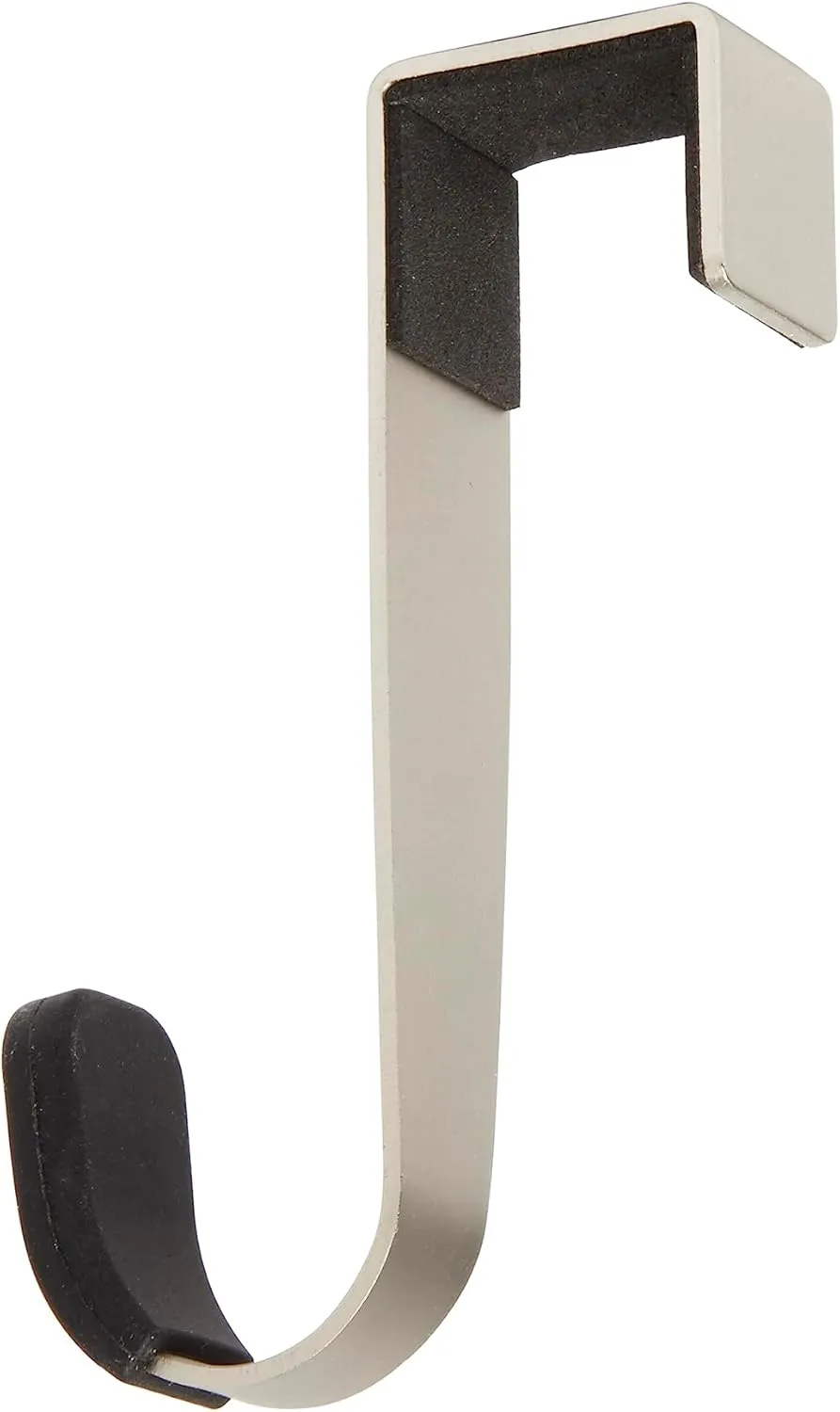 Umbra SCHNOOK CAB Single Hook, Storage, Nickel, Space Saving, Hanging Storage, Towel for Doors