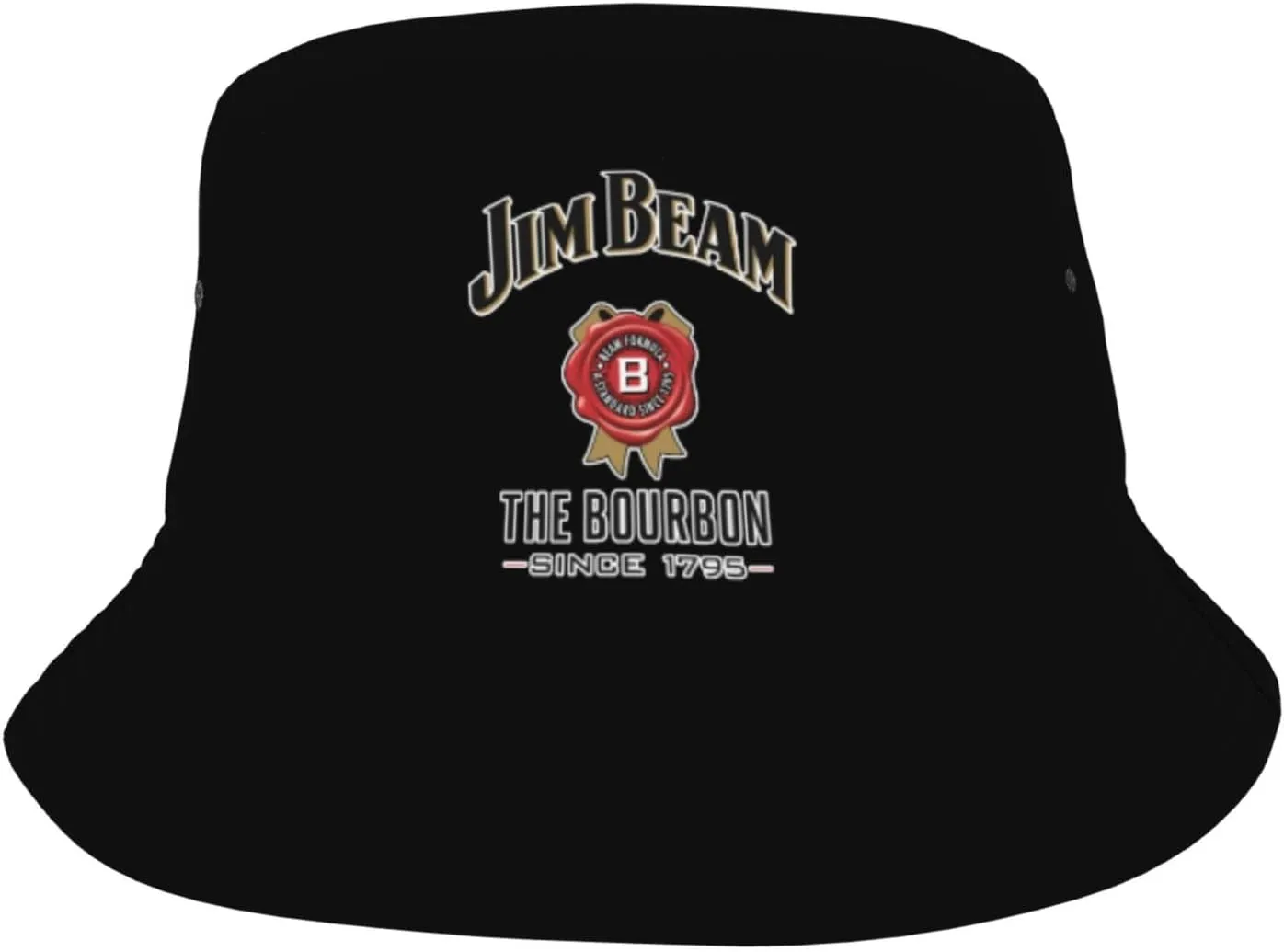 Unisex Fisherman's Hat Summer Hats_Jim_Beam_Logo_Sun Protection Cool Sun Hat