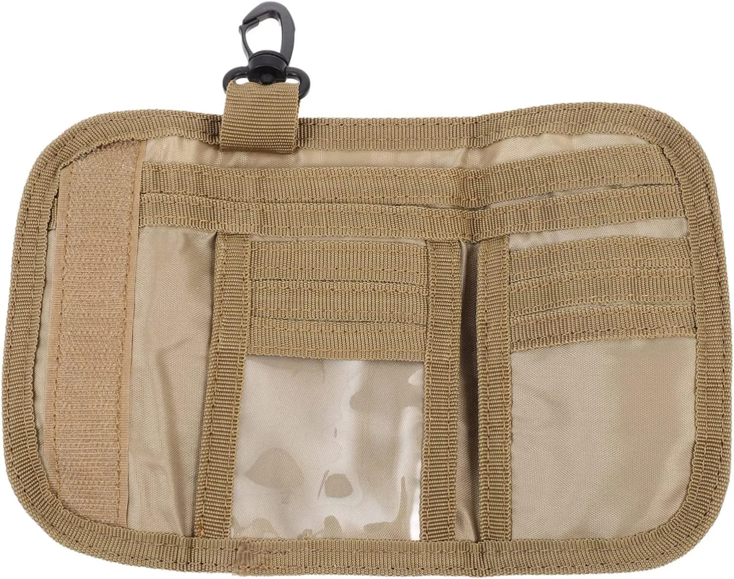Universal Cash Pouch Outdoor Key Bag Hanging Buckle Storage Bag for Travel Money Belt
