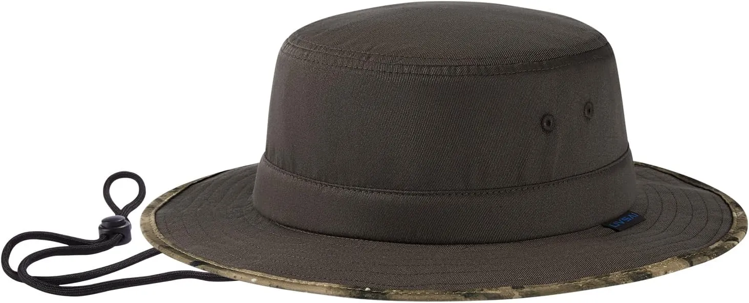 UPF 50  Foldable Sun Hat Patterned Under Brim Bucket Hats for Summer Hiking Fishing Beach Safari Men Women