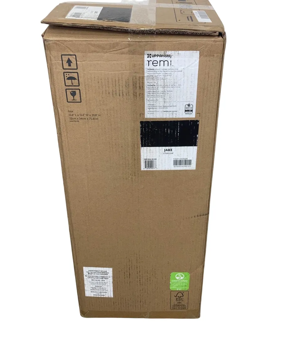 UPPAbaby REMI Playard, Jake (Charcoal)