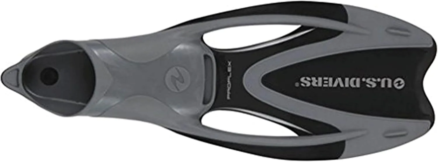 U.S. Divers Adult Cozumel Mask/Seabreeze II Snorkel/Proflex Fins/Gearbag