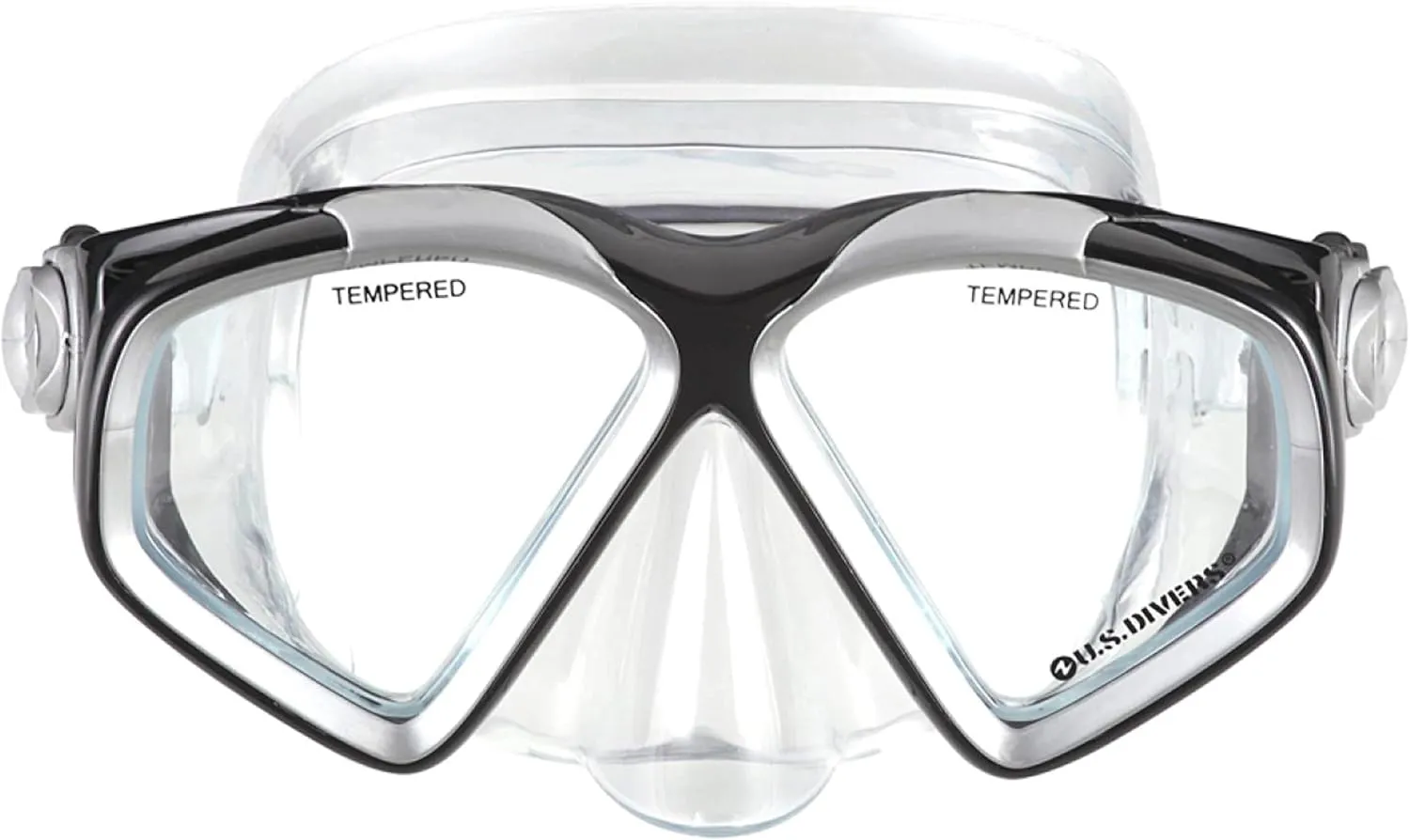 U.S. Divers Adult Cozumel Mask/Seabreeze II Snorkel/Proflex Fins/Gearbag