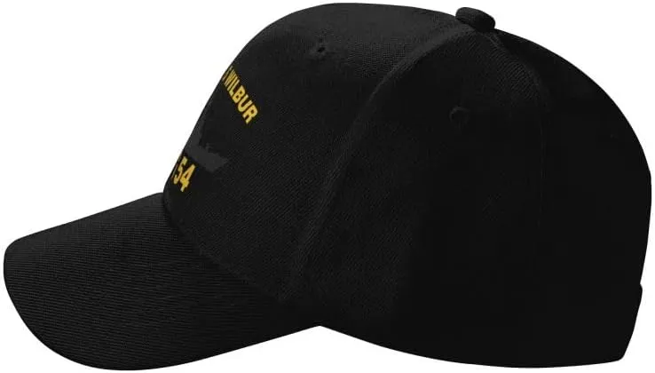 USS Curtis Wilbur DDG 54 Flag-Denim Hats Baseball Caps Sandwich hat -Cowboy Knit hat Fisherman's hat