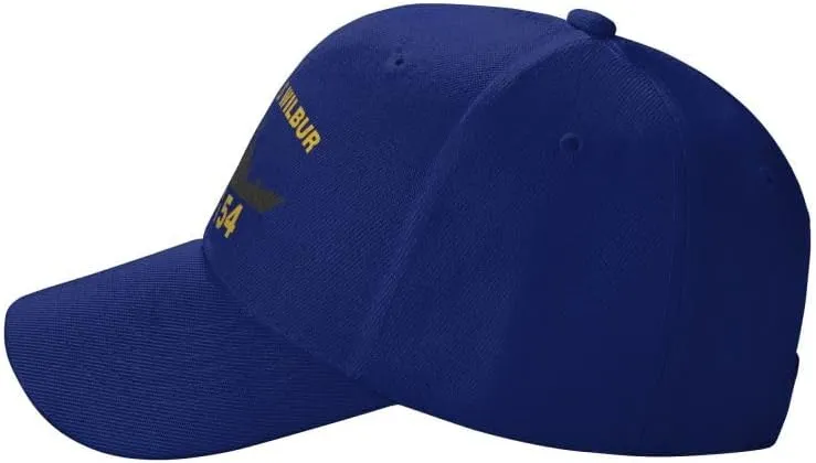 USS Curtis Wilbur DDG 54 Flag-Denim Hats Baseball Caps Sandwich hat -Cowboy Knit hat Fisherman's hat