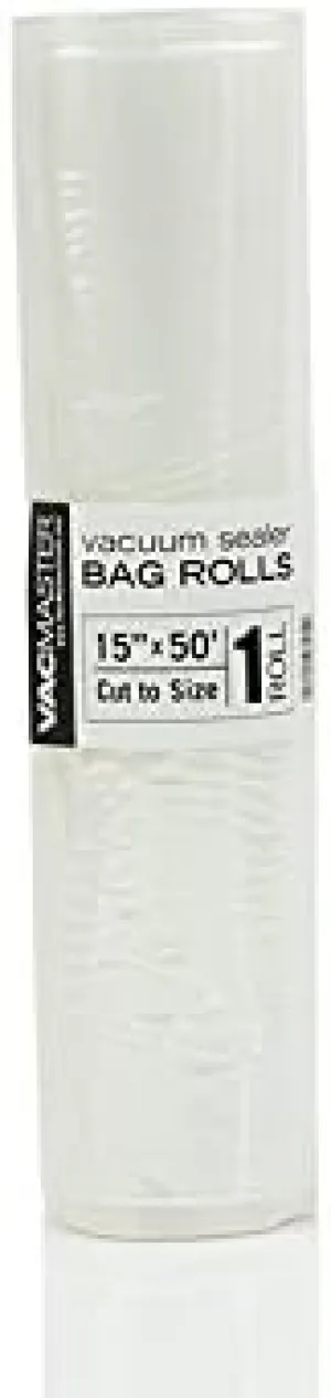 Vacmaster 15 Inch by 50 Foot Full Mesh Vacuum Sealer Roll