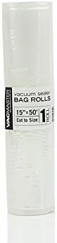 Vacmaster 15 Inch by 50 Foot Full Mesh Vacuum Sealer Roll
