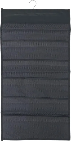 VALICLUD Double Sided Hanging Storage Bag for Underwear and Socks Wall Mounted Organizer for Wardrobe and Bedroom Cloth