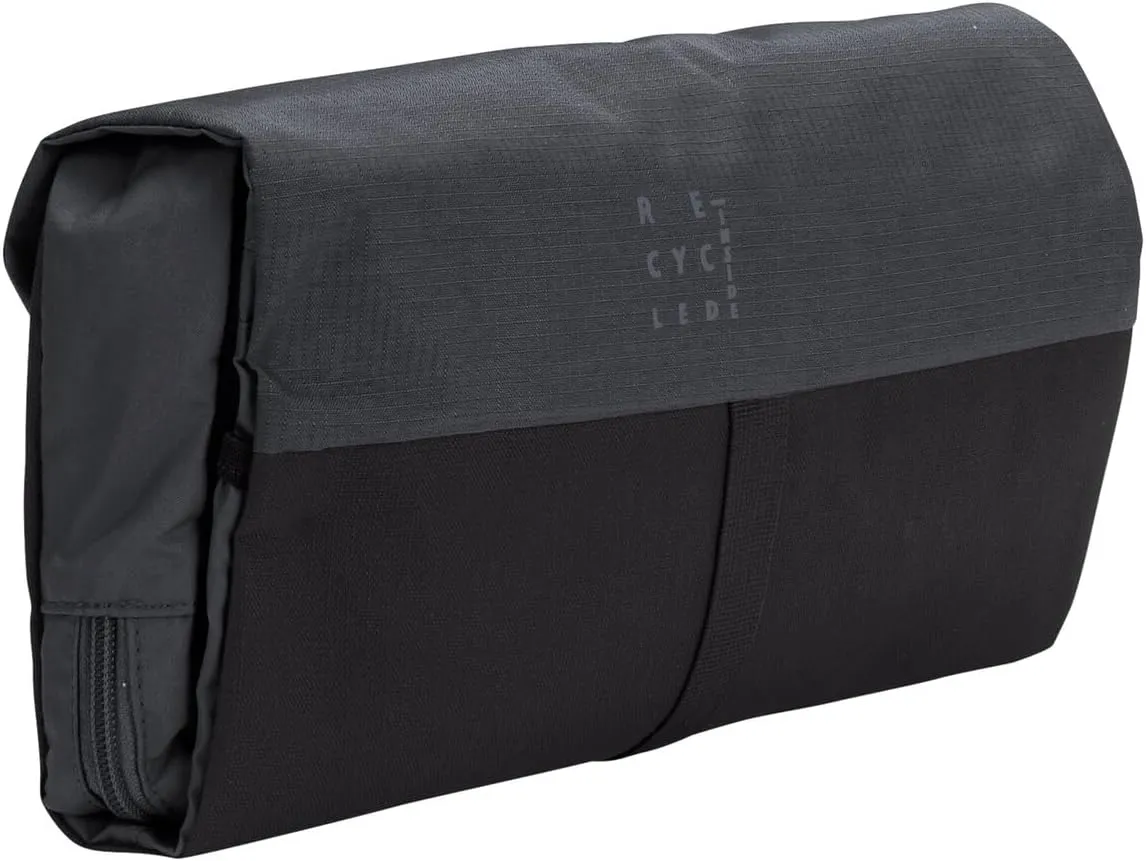 VAUDE WegaWrap Travel Toiletry Bag - Black, Unisex-Adult