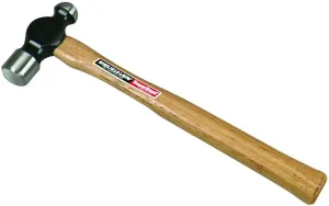 VAUGHAN Ball Pein Hammer, 32 oz, Hickory handle, American high carbon steel, TC432, VN15830