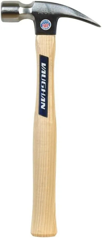 VAUGHAN Hickory Handle 999 Series Framer Hammer, 20oz Smooth Face, Made In The USA, 999, VN10500