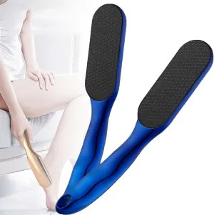 Veinsgrain Foot File, Nanoglass Foot File, Nano Glass Foot File Callus Remover, Safe and to Remove Hard Skin and Dead Skin Foot Scrubber, Pedicure Tool for Smooth Feet (2Blue)