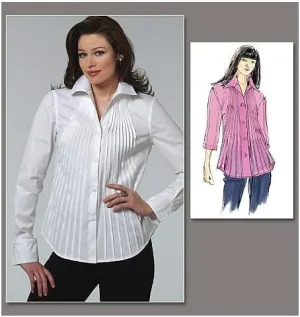 VOGUE PATTERNS V1165 Misses' Shirt