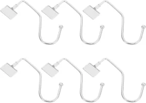 VOSAREA Handbag Desk Table Bag Hanger Portable Bag Hanger Hook for Purse Christmas Socks Hanging Hooks